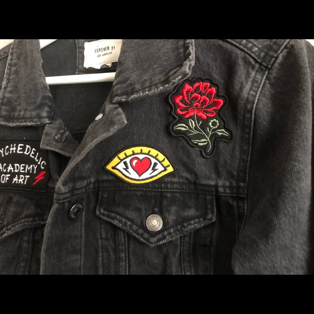 Jean Patch Jacket - image 3